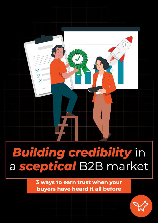 Building Credibility ebook: cover.