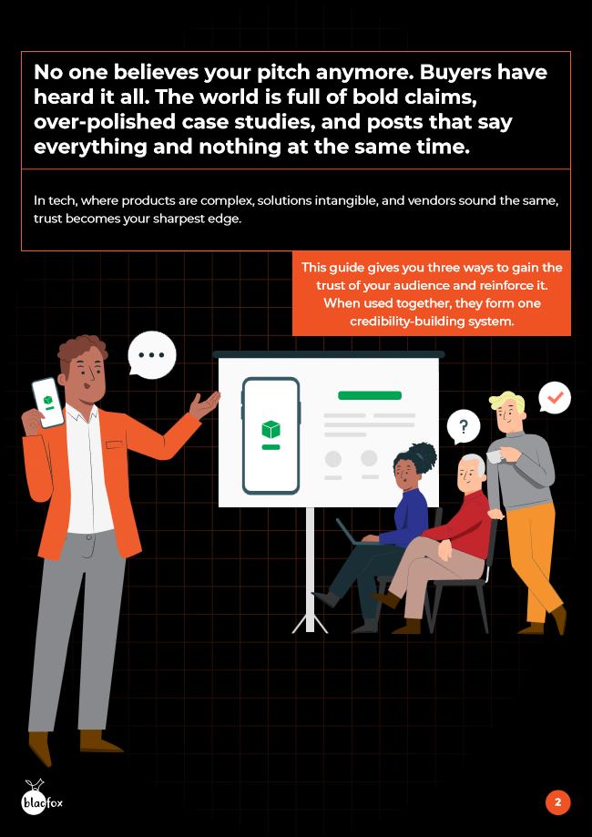 Building Credibility ebook: page 2.