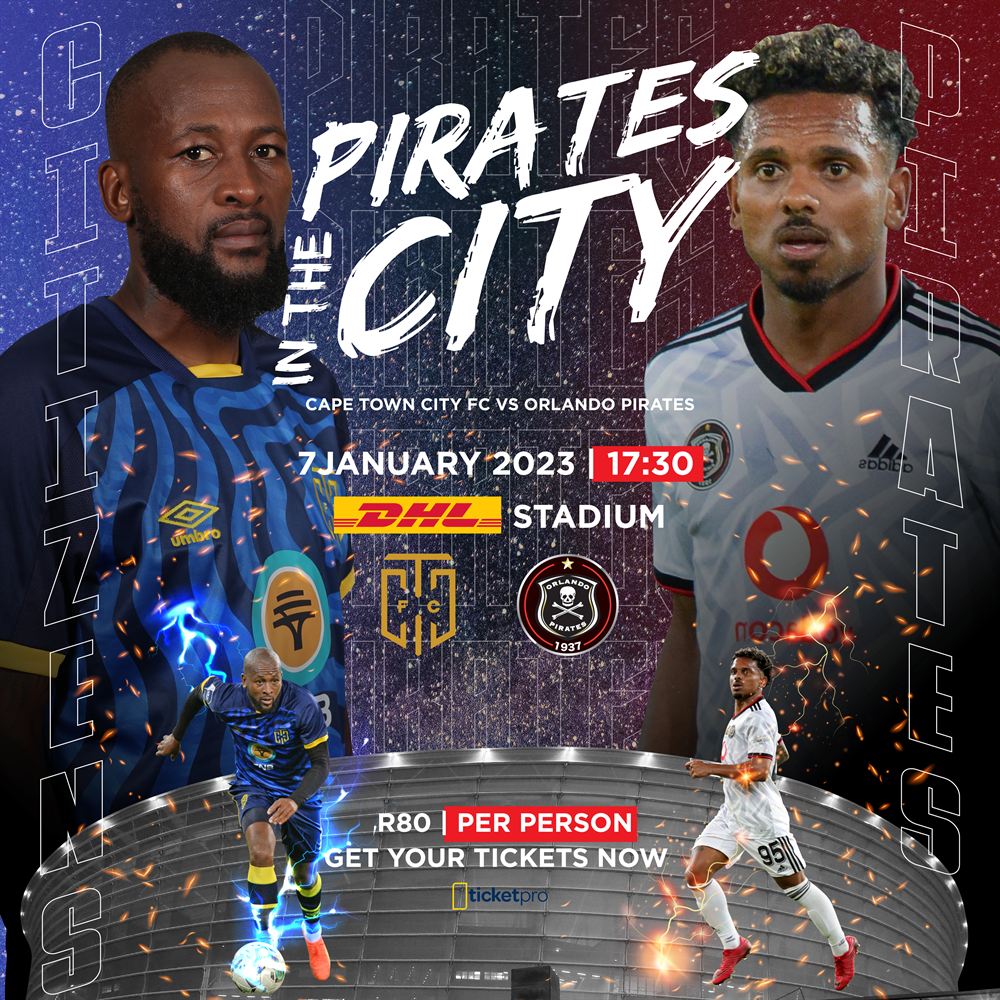 Pirates in the City social post.